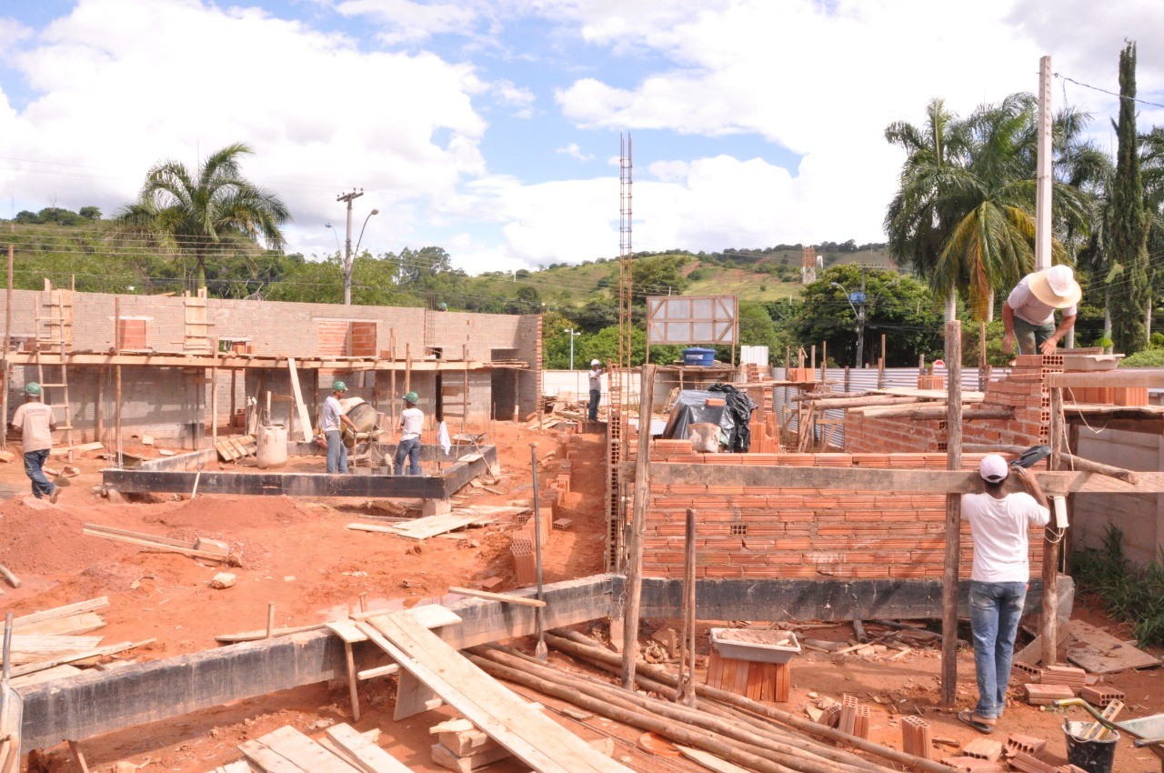 Obras de nova creche em ritmo acelerado em Guaçuí