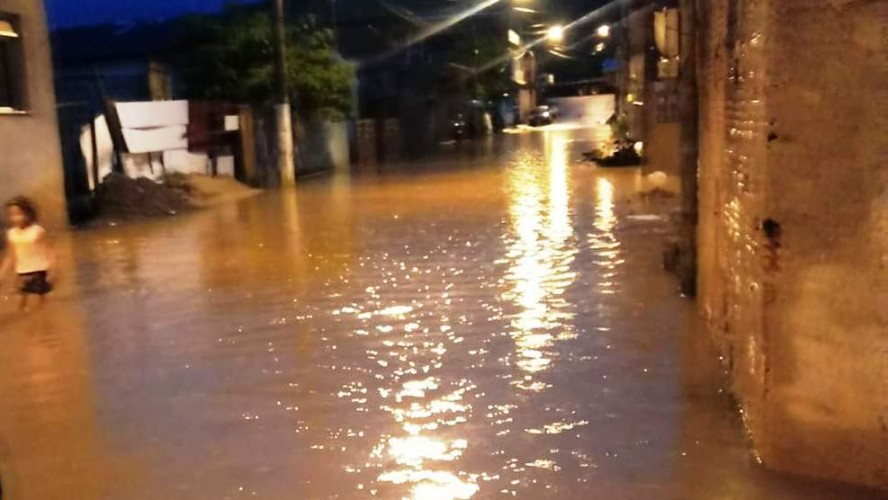 Com tanta água, Guaçuí vem enfrentando vários problemas de infraestrutura nas zonas urbana e rural do município. (Divulgação PMG)