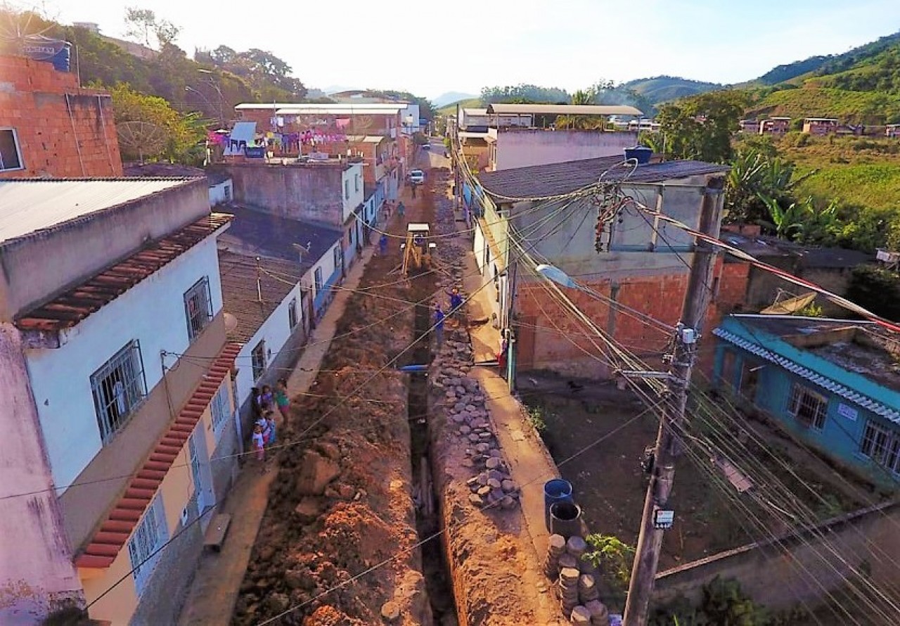 SAAE de Guaçuí inicia instalação de nova rede de esgoto no bairro Balança