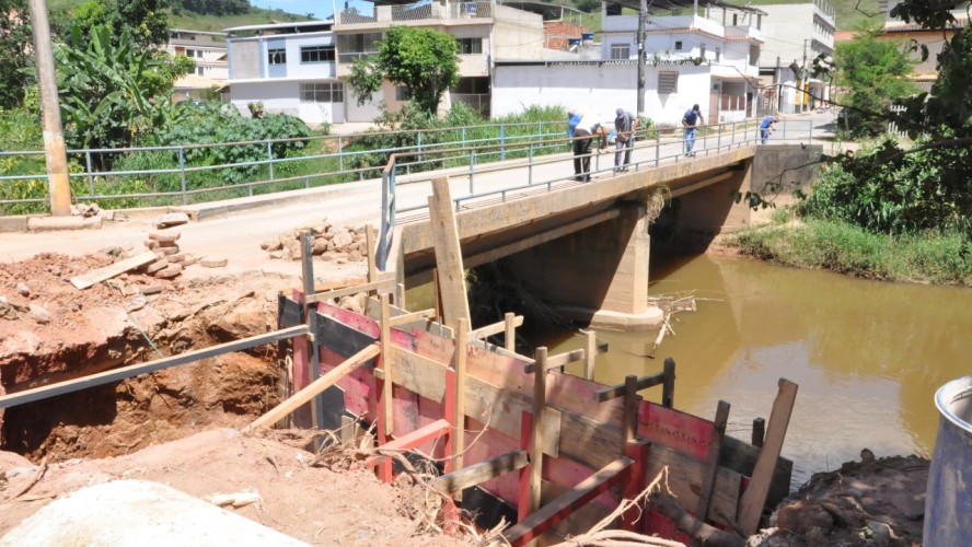 Será realizado um trabalho completo de reparos na ponte. (Comunicação Guaçuí).