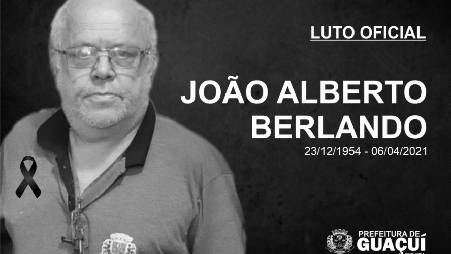 João Alberto Berlando serviu brilhantemente ao município ao longo de mais de 15 anos. (Comunicação Guaçuí)