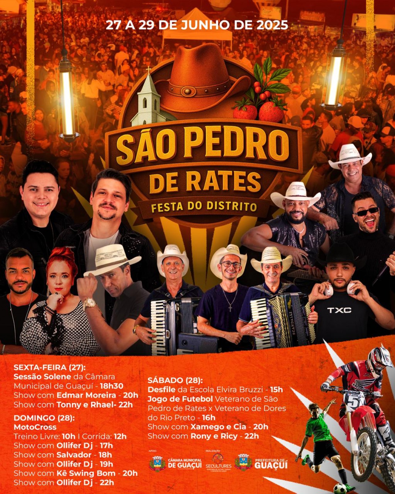 FESTA DO DISTRITO DE SÃO PEDRO DE RATES — TRADIÇÃO, MÚSICA E ESPORTE PARA TODA A FAMÍLIA! FESTA DO DISTRITO DE SÃO PEDRO DE RATES — TRADIÇÃO, MÚSICA E ESPORTE PARA TODA A FAMÍLIA!