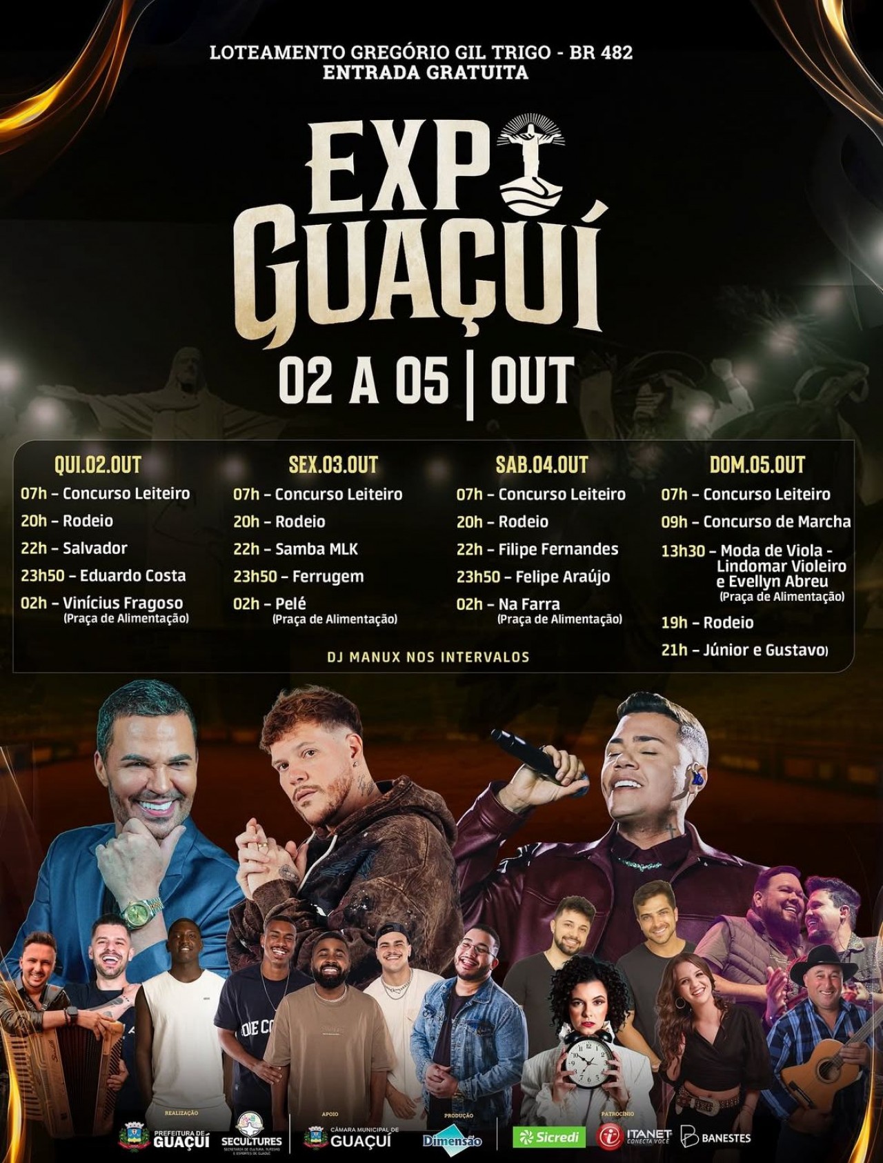 EXPO GUAÇUÍ 2025 PROMETE QUATRO DIAS DE MUITA MÚSICA, RODEIO E TRADIÇÃO EXPO GUAÇUÍ 2025 PROMETE QUATRO DIAS DE MUITA MÚSICA, RODEIO E TRADIÇÃO