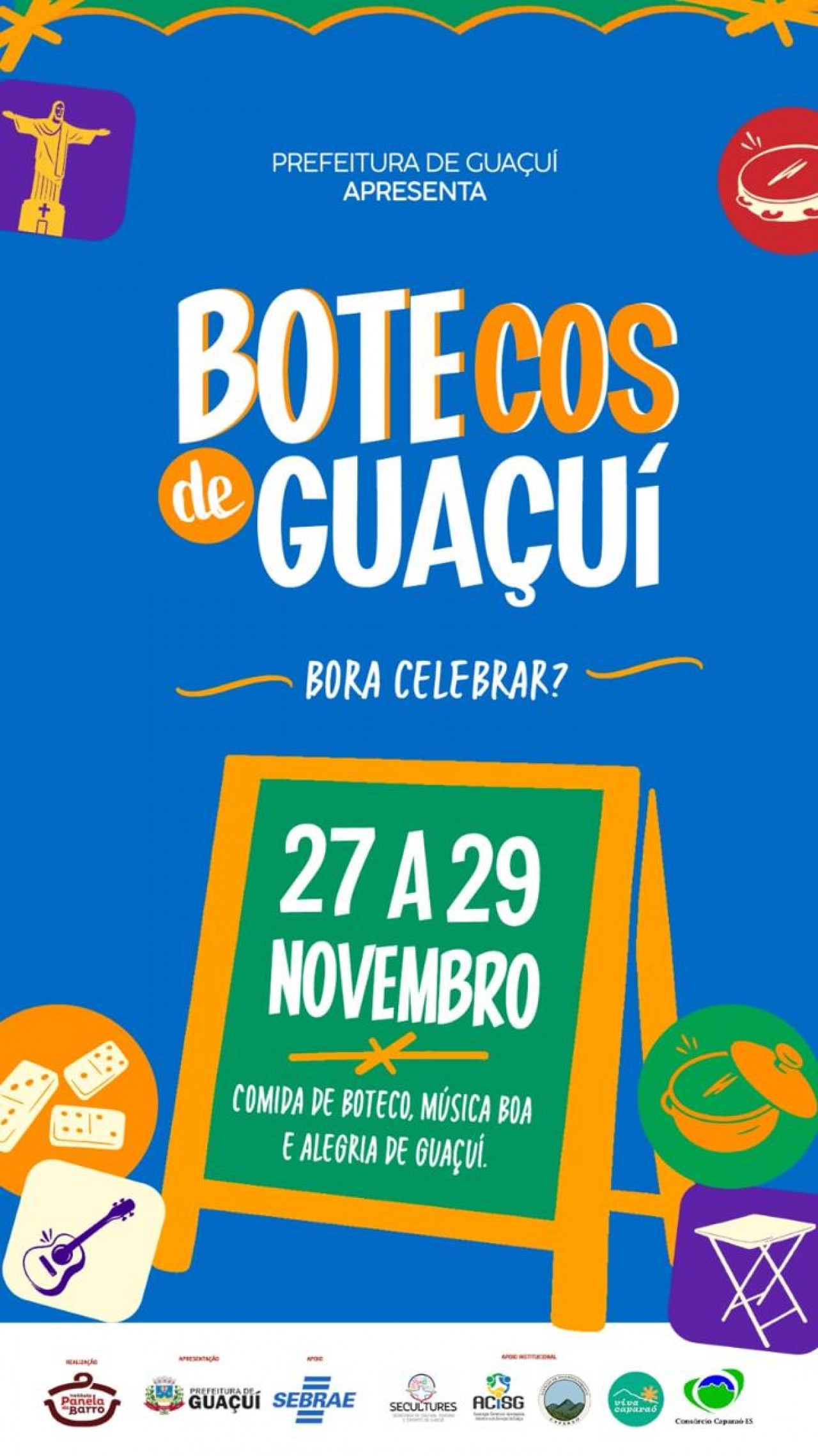 PREFEITURA DE GUAÇUÍ APRESENTA O EVENTO “BOTECOS DE GUAÇUÍ” PREFEITURA DE GUAÇUÍ APRESENTA O EVENTO “BOTECOS DE GUAÇUÍ”